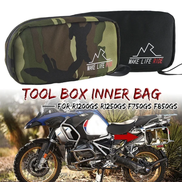 Motorcycle Universal For Toolbox Toolbag Decorative Tool Box Bag Inner Bag For BMW For KAWASAKI For YAMAHA For HONDA For DUCATI