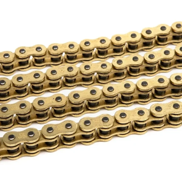 Motorcycle Chain 520 525 530 428 Chains 136 Links for Yamaha Kawasaki Suzuki for ATV for Dirt Bike High Quality DID O-Ring