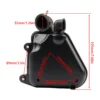 S67b9f81d7b4241ef8c15f3671c66572eF.webp Motorcycle Air Filter Box Assembly For Yamaha JOG50 3KJ ZR50 ZX50 JOG90 YA90 50cc-90cc Black Small Scooter Air Filter