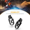For KTM EXC 300 EXCF 350 EXC 450 2017-2023 57mm Foot Pegs Footrest SX 125 SXF 250 SXF 450 XCF 350 2017-2022 For Husqvarna TE 300