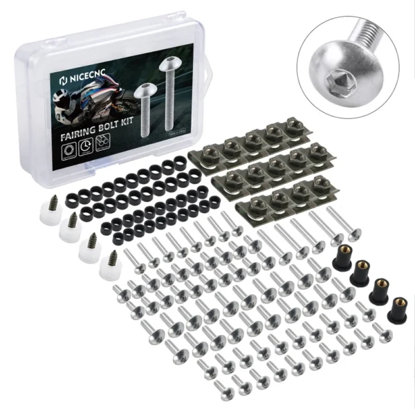 177PCS Motorcycle Screws Fairing Bolt Nuts Body Screws For Honda CBR600RR CBR900RR CBR929RR CBR1000RR CBR 600RR CBR600 F2 F3 F4