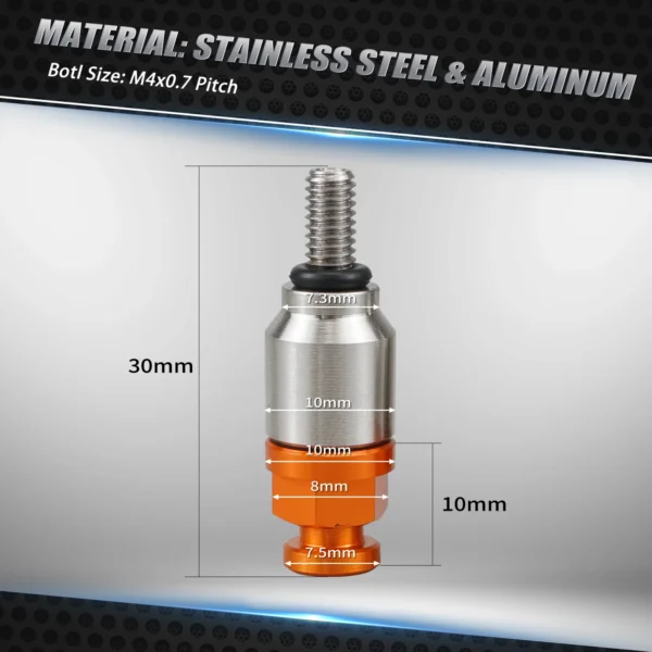 M4x0.7 Fork Air Bleeder Valve Screw For KTM EXC 300 EXC 250 EXCF 350 EXC 450 SX 125 SXF 250 SXF 450 XCW 300 690 Enduro R SMC