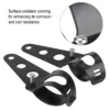 Fork Mount Headlight Clamp 35-43mm Motorcycle Headlight Mount Bracket Fork Tube Clamp Kit for Chopper Cafe Racer