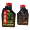 Motul 3100 4T Gold 10W40 / 15W50 API SM Technosynthese High Performance Semi Synthetic Engine Oil for Bikes (1L)