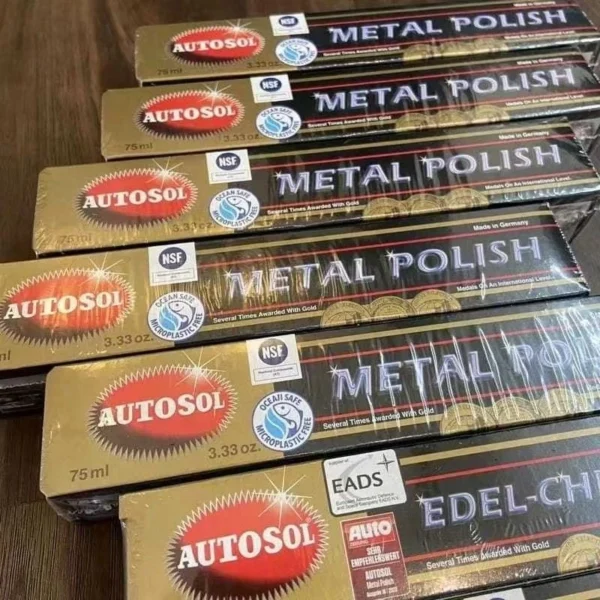 Autosol Metal Polish 75ml High Performance Metal Cleaner & Shine (Made in Germany)